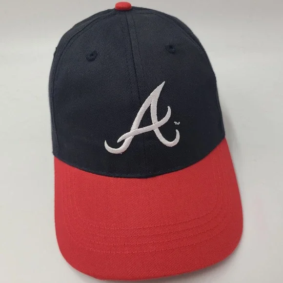 Atlanta‎ Braves Hat Adjustable Blue Red MLB Baseball Logo SGA Casual Wear Men