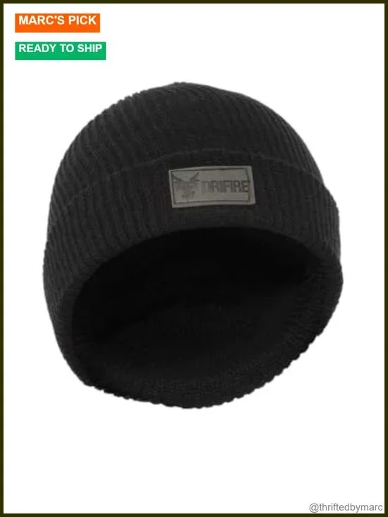 Flame Resistant Winter Beanie, Nomex Knit, FR Protection, CAT 3 Arc Rating 35