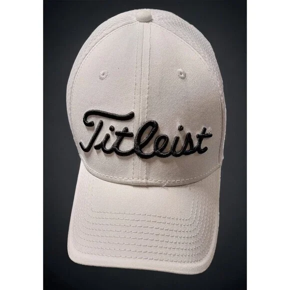 New Era Titleist Footjoy ProV1 FJ White Medium- Large Hat Cap Med/ Lg