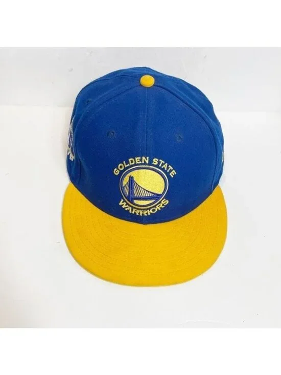 Golden State Warriors 9Fifty Blue & Yellow Snapback Hat Stephen Curry MVP Editio