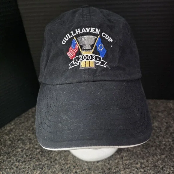 Ping Collection‎ Gullhaven Cup 2003 Adjustable Hat Black Golf Cap International