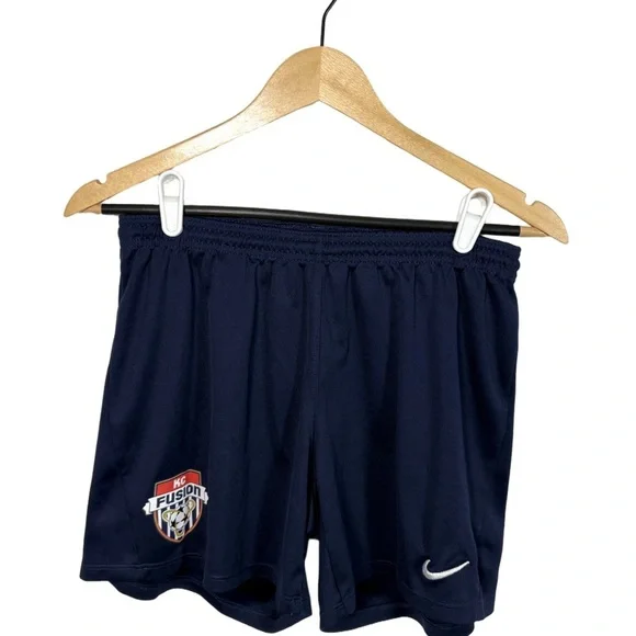 Nike KC Fusion Soccer Shorts Navy Dri-Fit Men’s M