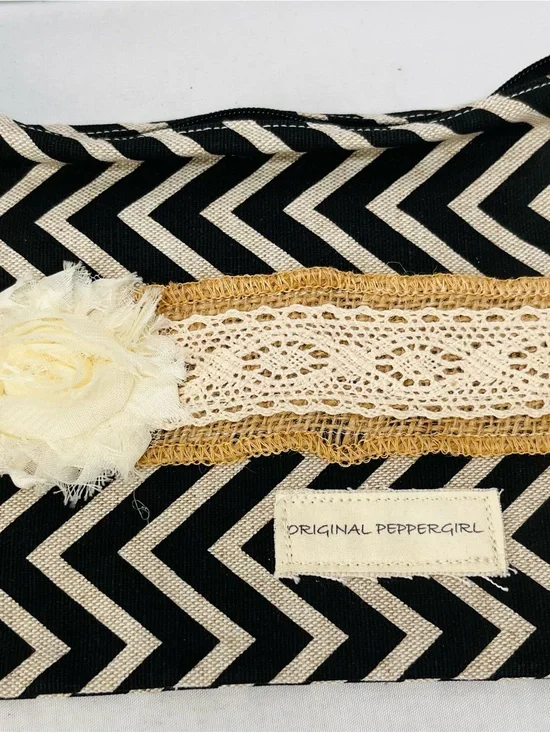 Original Peppergirl chevron‎ cosmetic bag.