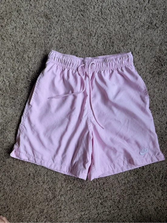 Nike Pink Board Shorts Swim Trunks Bottoms Boys XS No Liner Mesh