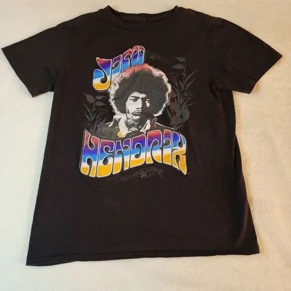Authentic Hendrix Jimi Hendrix Graphic Tshirt Kids Size Large