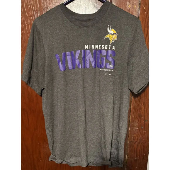 Minnesota Vikings Nike Gray S/S T Shirt Men's Size L