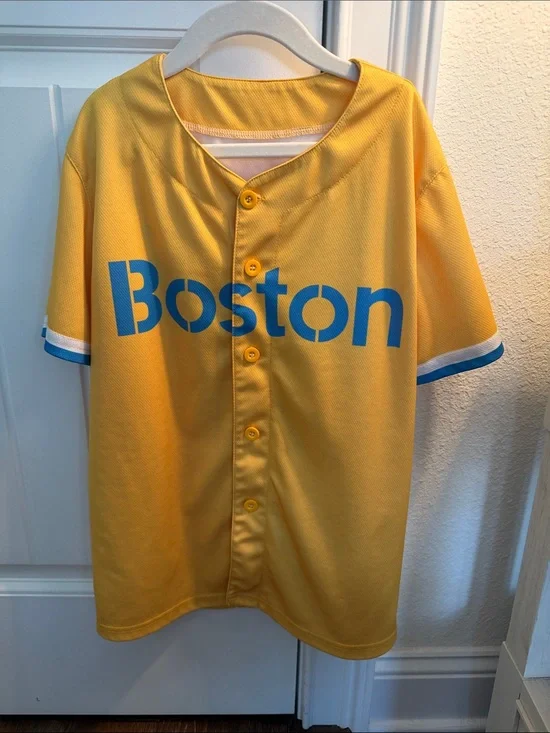 Boston Yellow Kids' Jersey Top