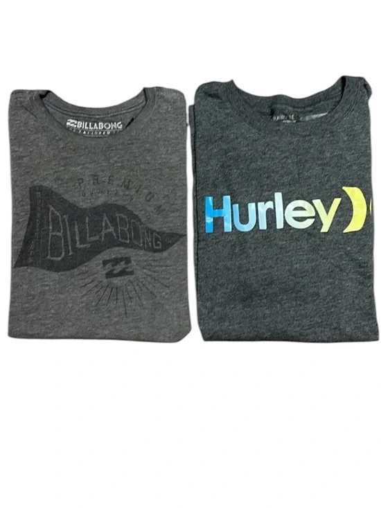 Billabong & Hurley bundle! Two tee shirt bundle - youth XL surf summer style