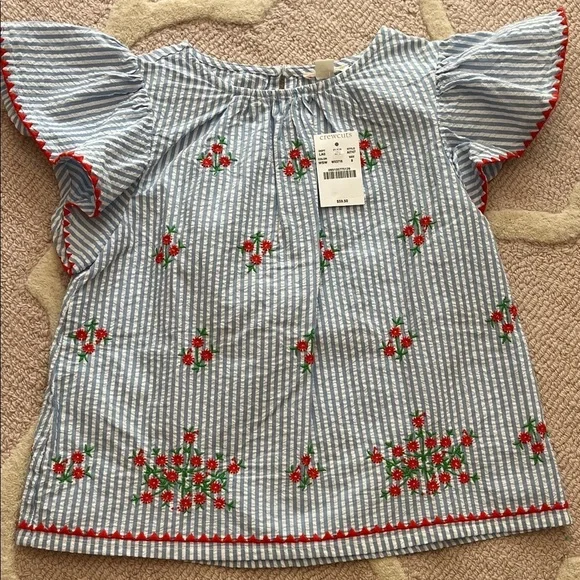 Crewcuts ruffle top