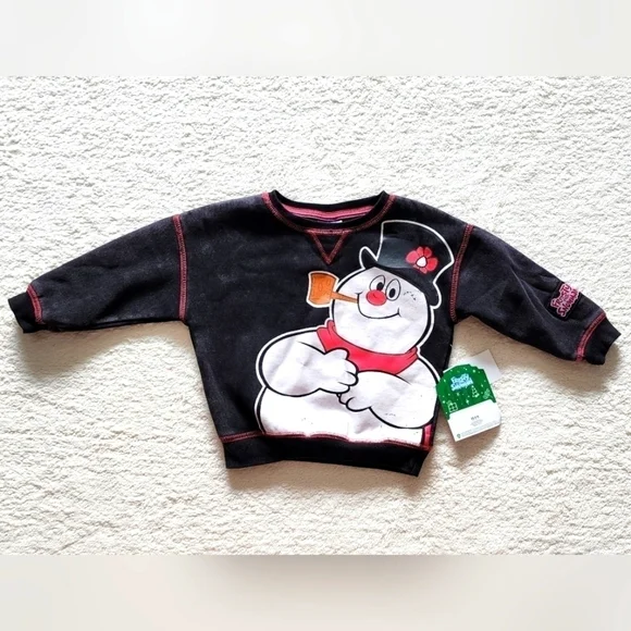 NEW Frosty the Snowman Toddler unisex CrewneckHoliday Sweatshirt size 18 month