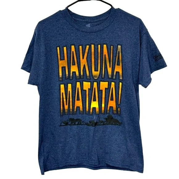 Disney Kids The Lion‎ King Hakuna Matata T-shirt Size M