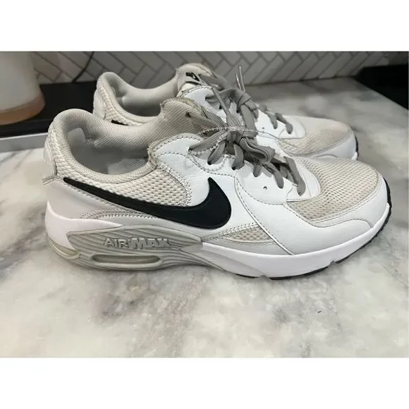 Nike Air Max Excee Shoes White Pure Platinum CD4165-100 Men's Size 9.5
