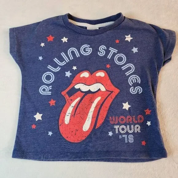 The Rolling Stones Kids Graphic Tshirt Size 4t