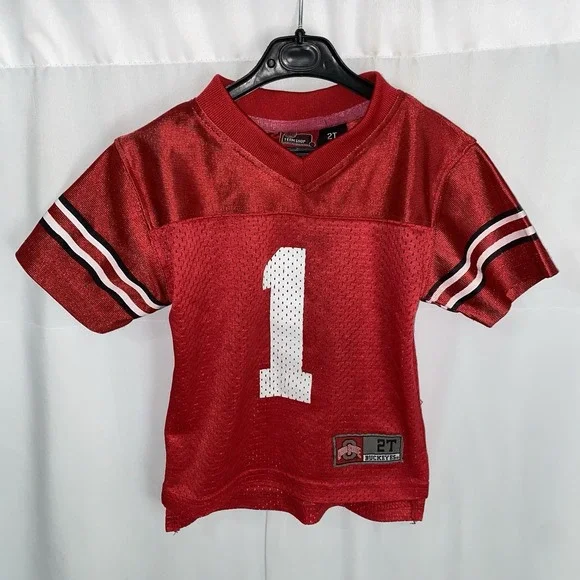 Ohio State Buckeyes #1 Toddler Football Jersey Size 2T