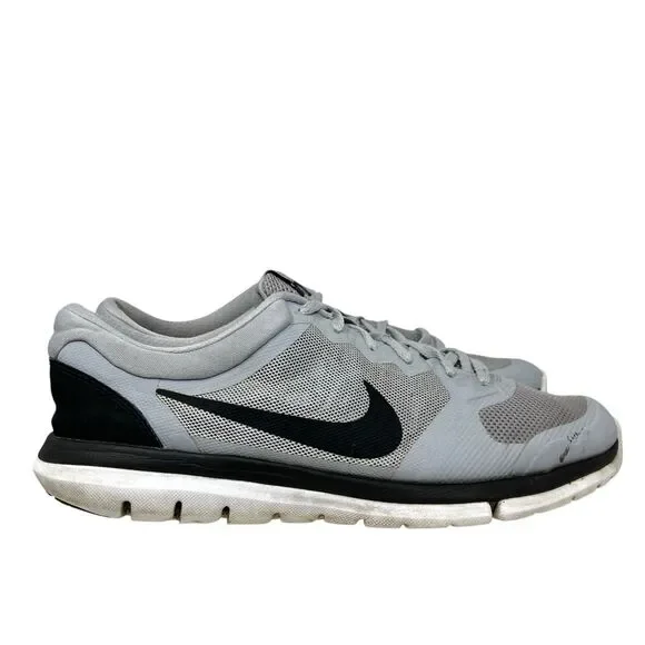Nike Sneakers Mens 9 Gray Flex 2015‎ Running Athletic Lightweight Gym 709022-005