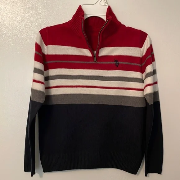 US Polo ASSN Boys Pullover Sweater.