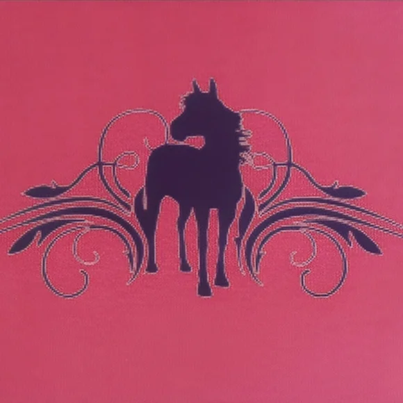 Kids Pink Horse Graphic Tee