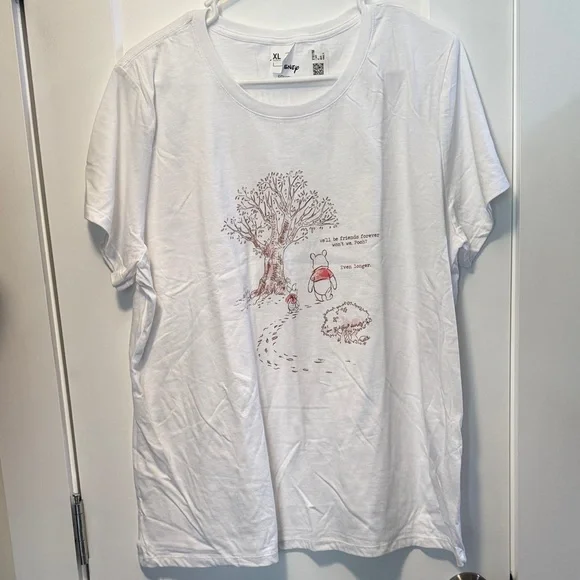 Disney Women's Pooh & Piglet Forever Friends Tee Size XL