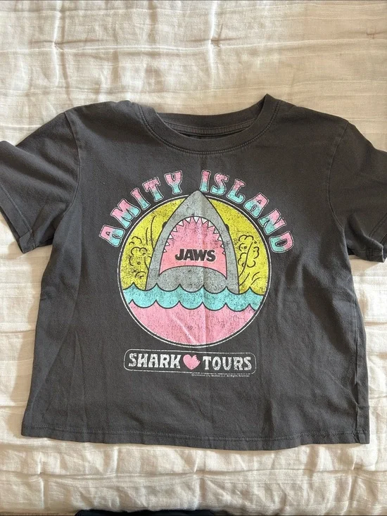 Gap Kids Organic Cotton Jaws Amity Island Kids Graphic Tee