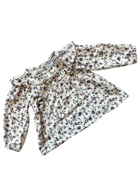 Old Navy Floral Baby Blouse size 18-24 mos
