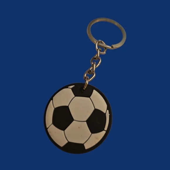 5/$25 Vinyl Soccer Ball Unisex Keychain