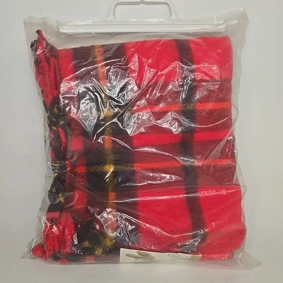 Vintage Faribo Faribault‎ Catnapper Plaid Blanket 45