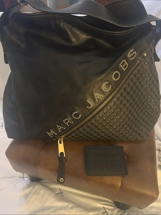 Marc Jacobs Black Irina Hobo Bag