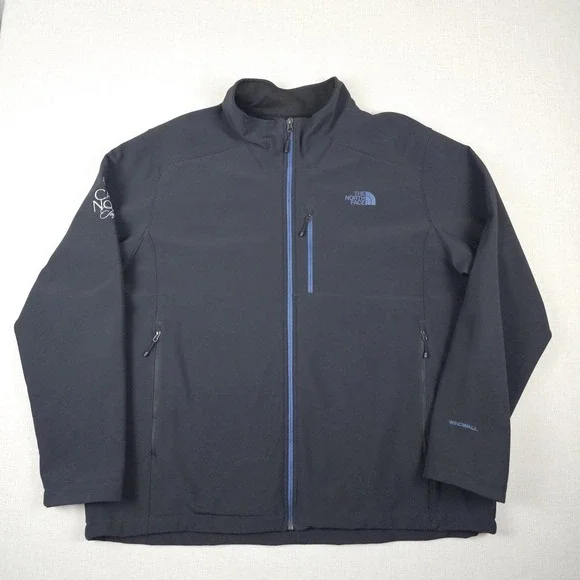 The North Face Apex Bionic Jacket Men 2XL Windwall Softshell Outdoor * Logo*