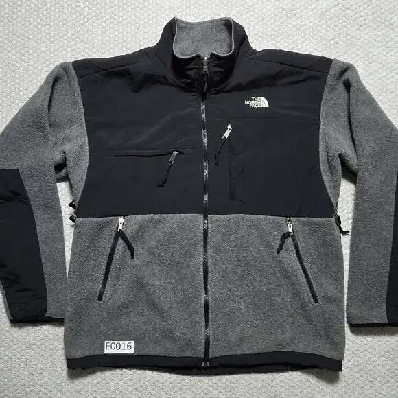 Vintage The North Face Denali Fleece Jacket Size XL Gray and Black