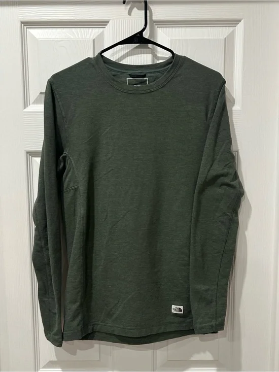The North Face Men's TNF Long Sleeve French Terry Crew Neck Shirt