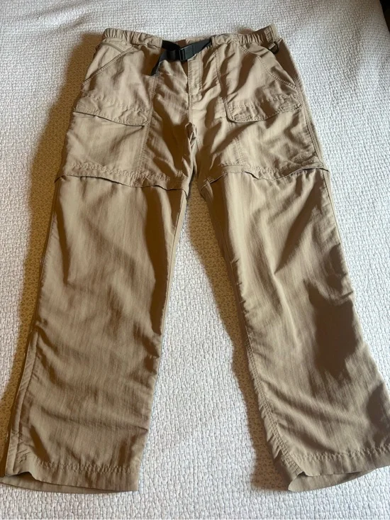 The North Face Men's Tan Cargo Convertible Pants