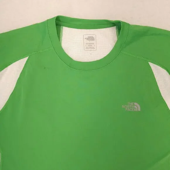 The North Face Casual Crew Neck Graphic T-Shirt Mens Size Extra Large XL Green
