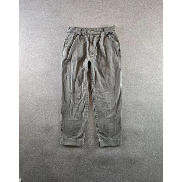 Vintage The North Face Chino Pants Mens 30 Gray Straight Leg Gorpcore Casual 90s