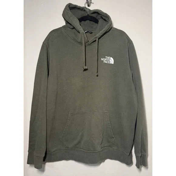The North Face Never Stop Exploring Pullover Hoodie Men's Size XL Green Casual