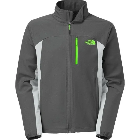 The‎ North Face Apex Pneumatic Windwall Softshell Jacket Mens Large Grey Green