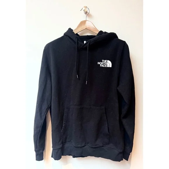 North‎ Face Men's Black Hooded Sweatshirt Never Stop Exploring Sz L