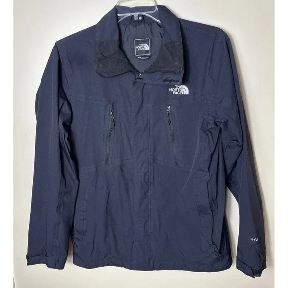 North Face Men's Size Small Black Lightweight Jacket - Flaws