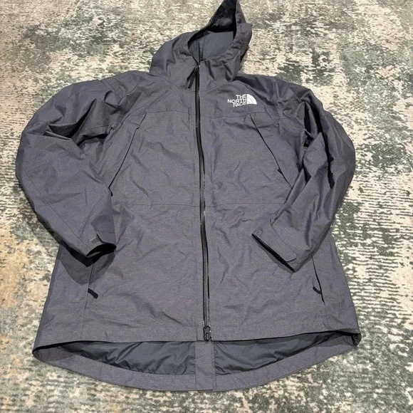 The North Face Men's Gotel Waterproof Jacket Size Medium Gray
