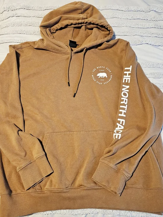 The North Face Men's Brown Pullover Hoodie