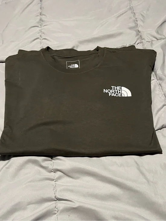 The North Face Men's Olive Green Logo Short Sleeve Tee XXL