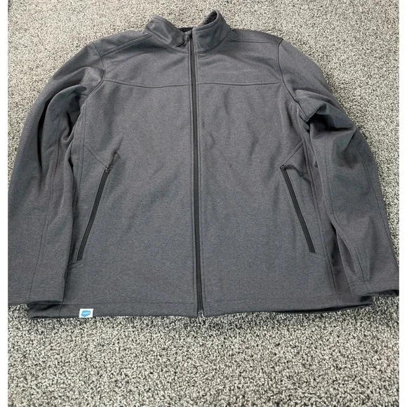 The North Face Ridgewall Soft Shell Jacket Men's Size 2XL Gray Outdoor