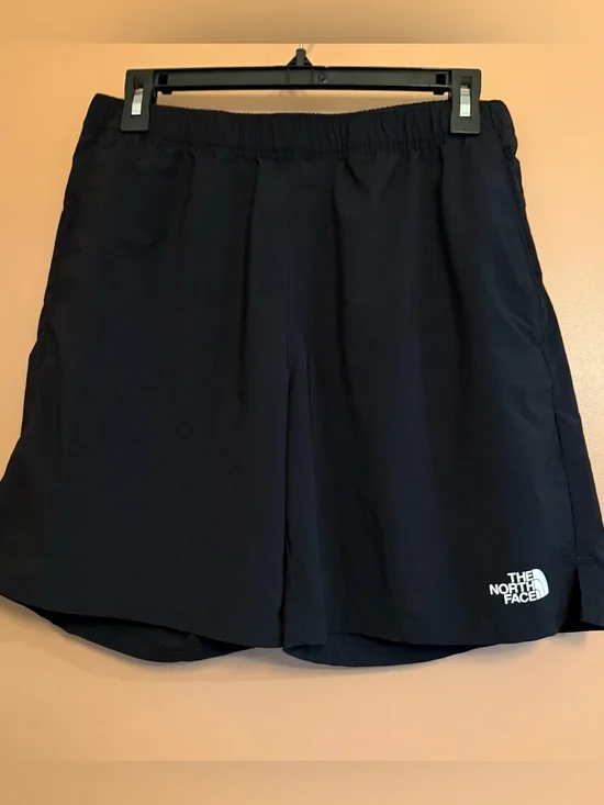 The North Face Men’s Black Lined Running Shorts Size Medium