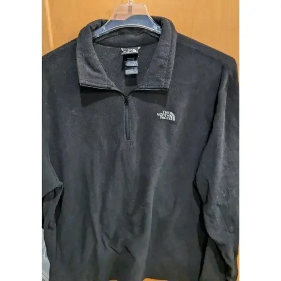 Men's THE‎ NORTH FACE Black Fleece Sweater Jacket XXL runs Small