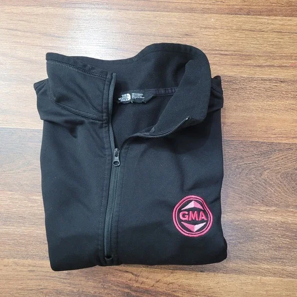 The‎ North Face Mens Black GMA 1/4 Zip Fleece Pullover Jacket XL