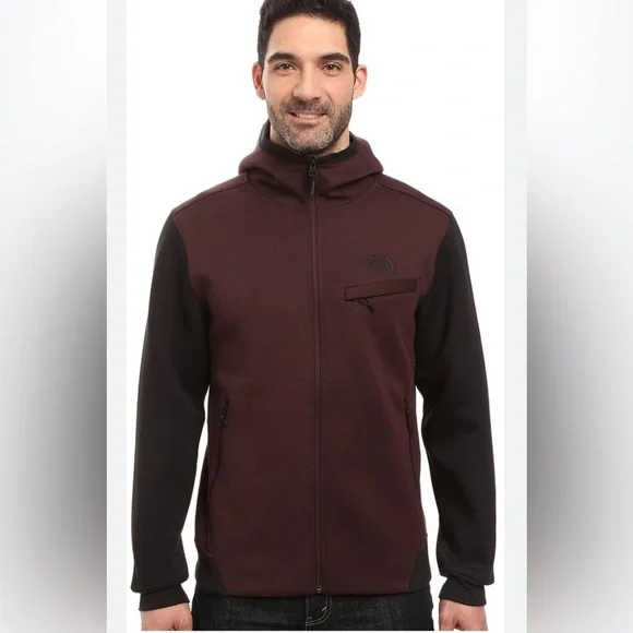 North Face Men’s Color Block Hoodie Sweatshirt‎ Jacket M