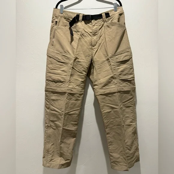 The North Face Tan Cargo Pants with Articulated Knees