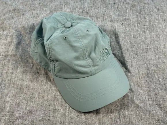 The North Face Hat Cap Adult Small Green Adjustable Adventure Hiking Running