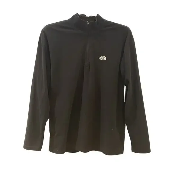 The North Face Black 1/4 Zip Jacket Men's size L
