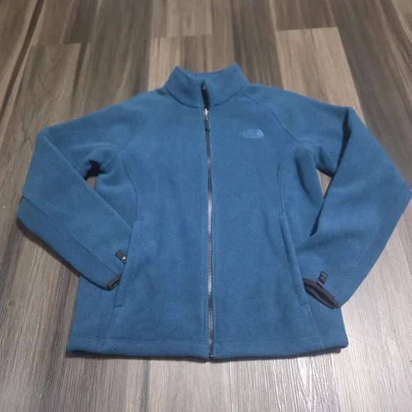 THE NORTH FACE Men's S/P Blue Fleece Full Zip Jacket - Style TKA 100