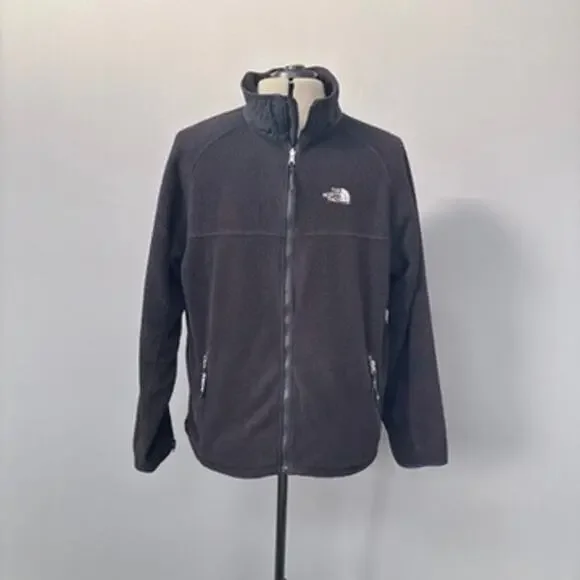 Vintage North Face Fleece Zip Up Jacket Sz Large